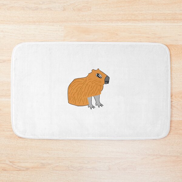 Item preview, capybara with fur and eares designed and sold by Fett-bricks.