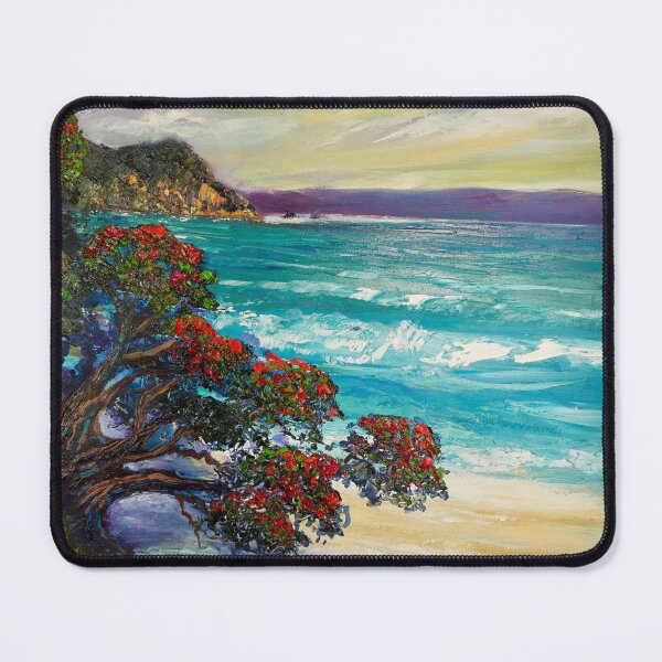 Item preview, Pohutukawa Beach designed and sold by HelenBlair.