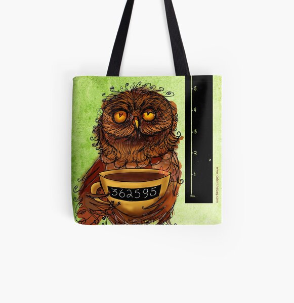 What my #Coffee says to me - August 27, 2013 All Over Print Tote Bag