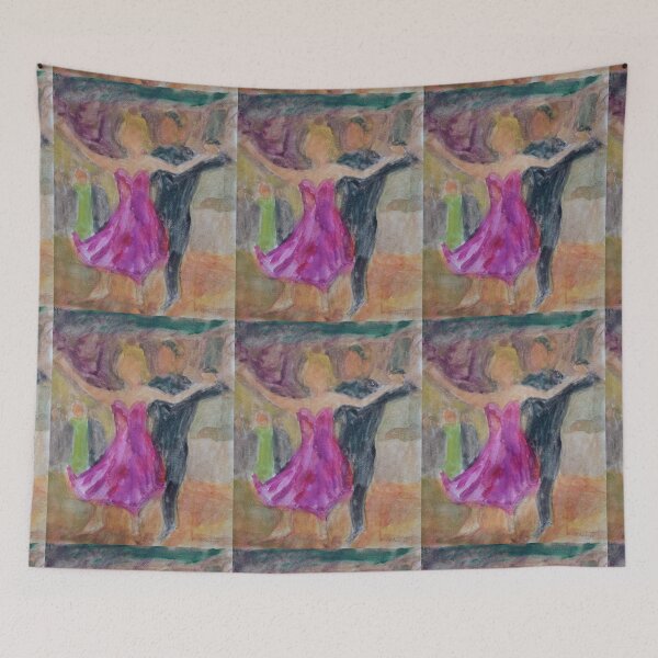 Item preview, Ballroom Dance Champions Original Art by Andrea Goldsmith designed and sold by Andrea Goldsmith.
