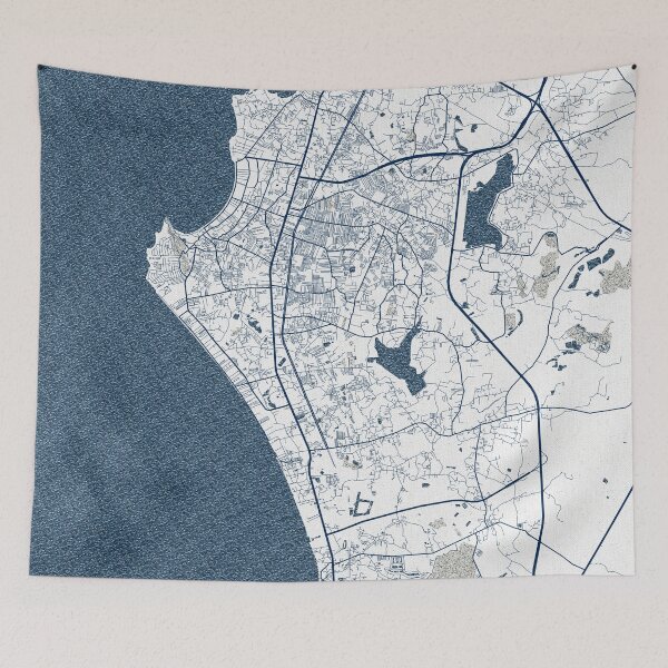 Item preview, Pattaya City Map of Thailand - Coastal designed and sold by deMAP.