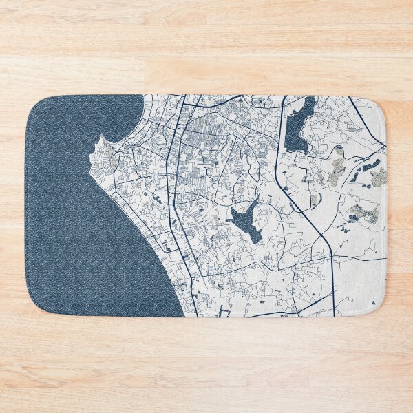 Item preview, Pattaya City Map of Thailand - Coastal designed and sold by deMAP.