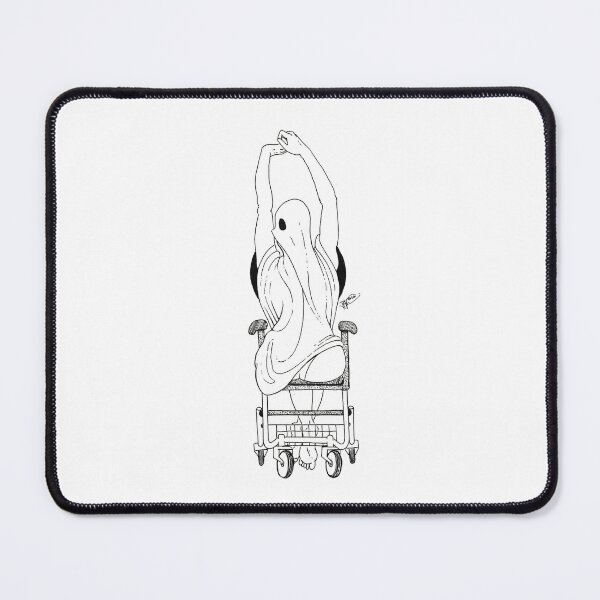 Item preview, Ghost pinup with rollator designed and sold by Jared King.