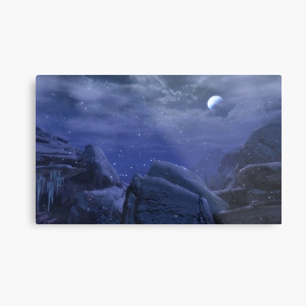 GW2 Snowy Mountains Metal Print
