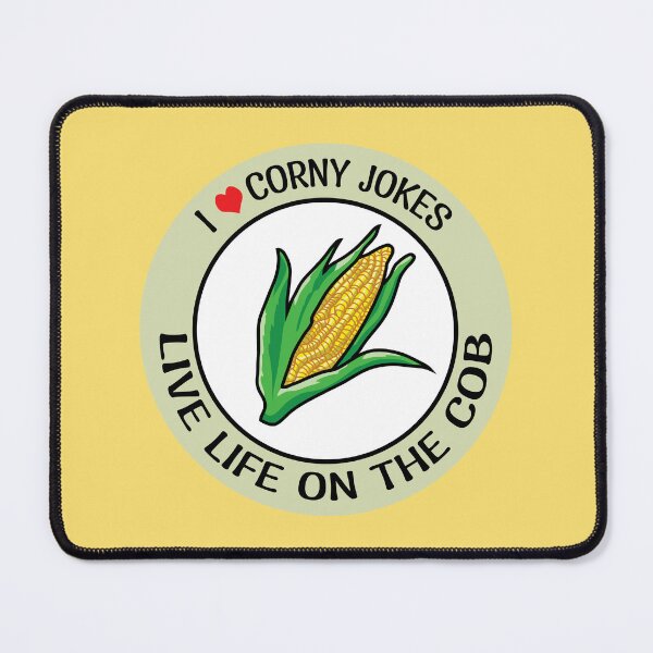 Item preview, I Heart Corny Jokes Badge designed and sold by TimeLady's Closet.