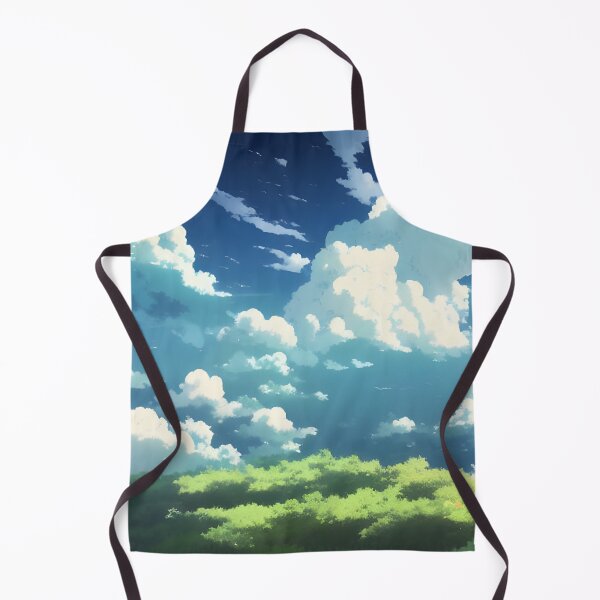 Item preview, Beautiful anime landscape with clouds  designed and sold by Devin Farinsky.