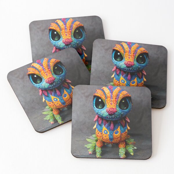 Item preview, The Little Alebrije #0028 designed and sold by juancarnicero.
