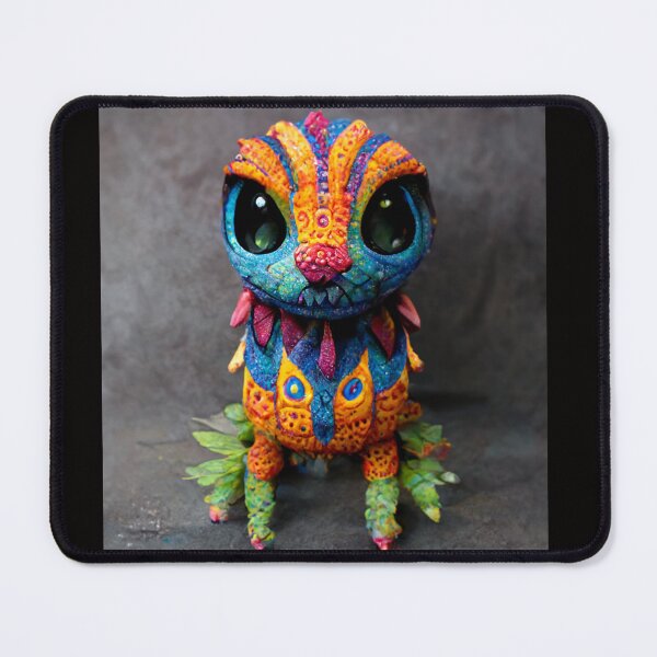 Item preview, The Little Alebrije #0028 designed and sold by juancarnicero.