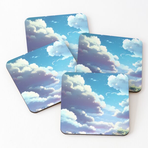 Artikelvorschau, Schöne Anime-Landschaft mit Wolken entworfen und verkauft von Devin Farinsky.