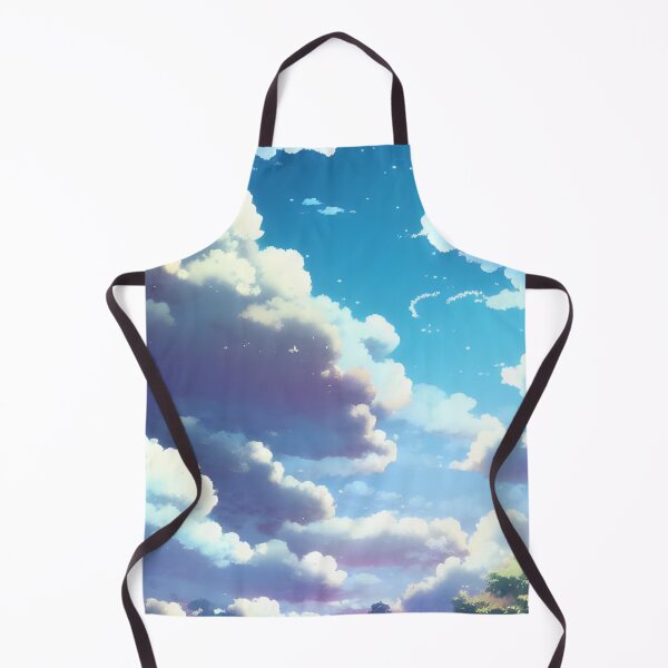 Item preview, Beautiful anime landscape with clouds  designed and sold by Devin Farinsky.