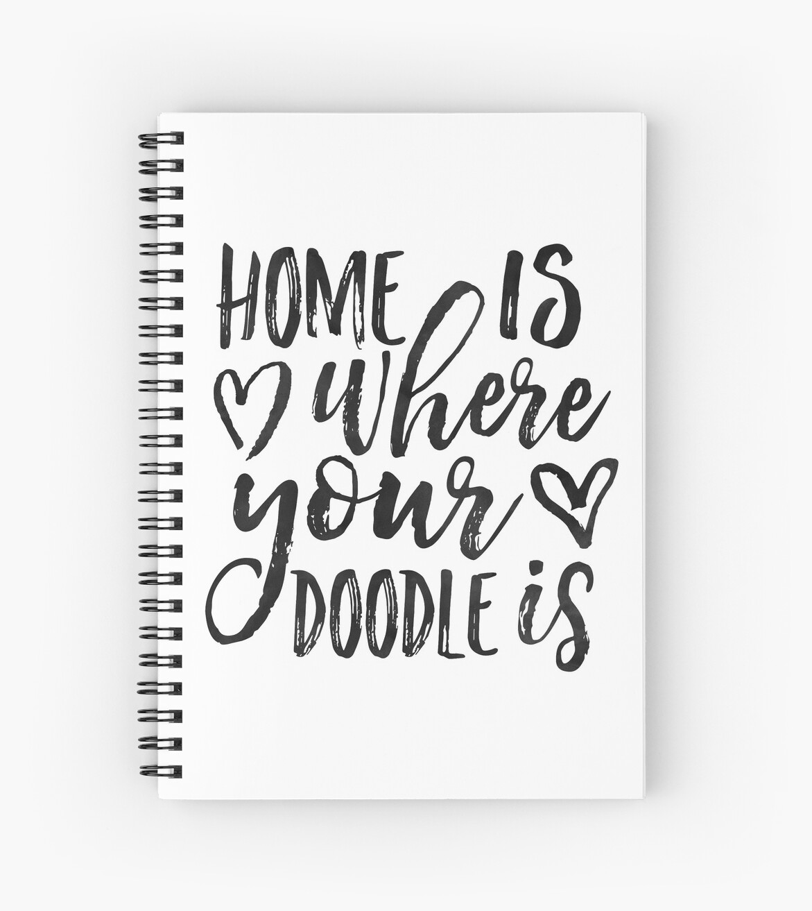 Home Is Where Your Doodle IsLove QuoteLove ArtDog SignDog Tag