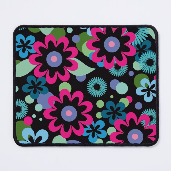 Item preview, Retro Mod Floral Pattern  designed and sold by MausieDesigns.