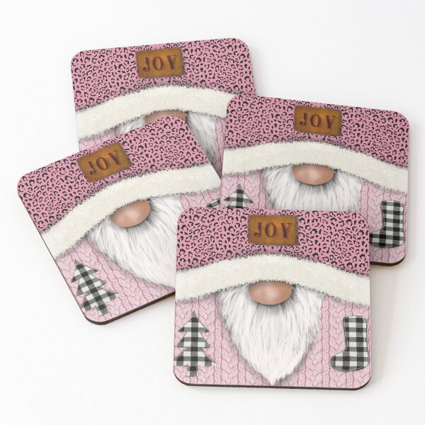 Item preview, Cute Christmas gnome-  sweater gnome pink designed and sold by Inktown.