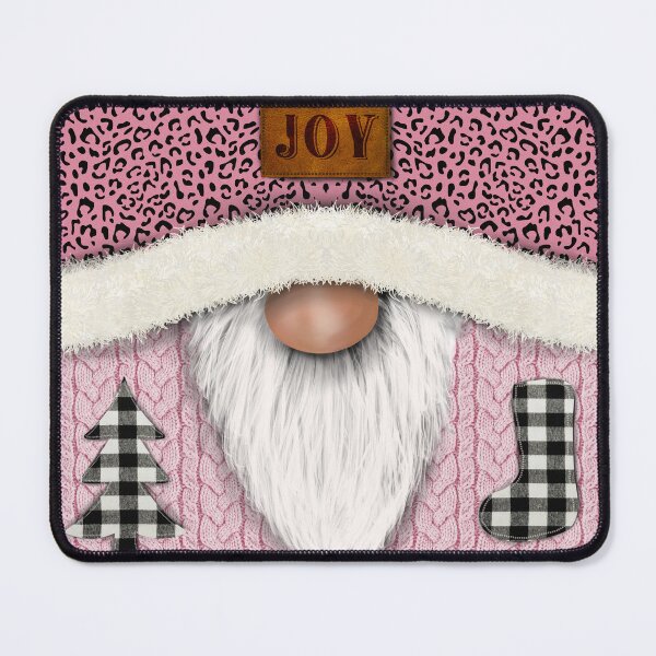 Item preview, Cute Christmas gnome- sweater gnome pink designed and sold by Inktown.