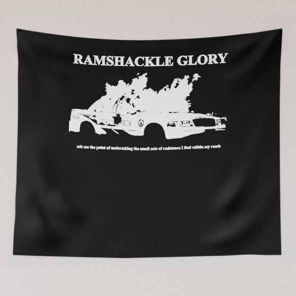 Item preview, Ramshackle glory police car designed and sold by CandelariaLopez.