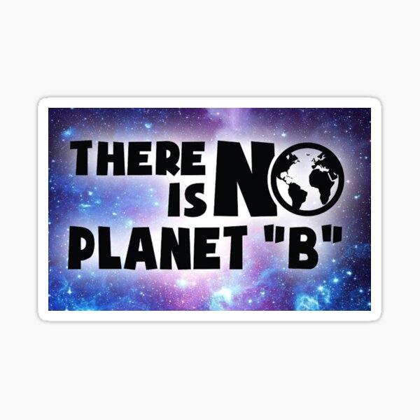 "There Is No Planet B" Sticker For Sale By ArtWithHearts11 | Redbubble