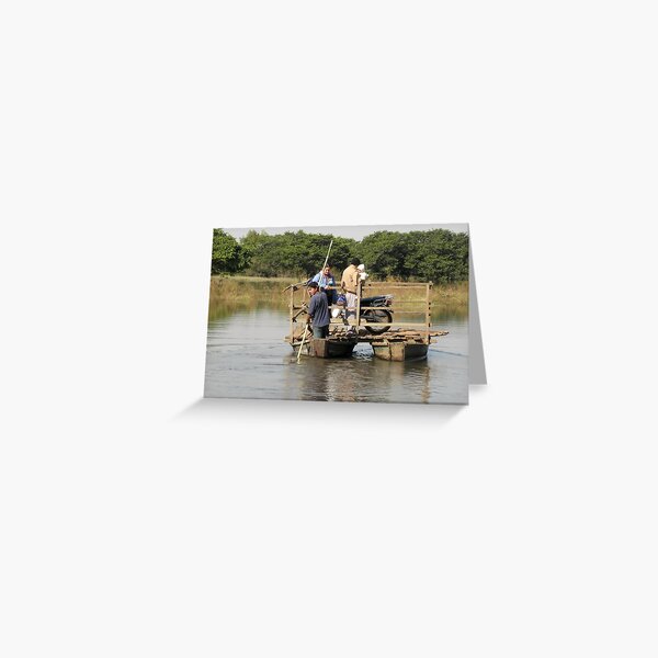 Cross the River Greeting Card