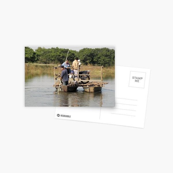 Cross the River Postcard