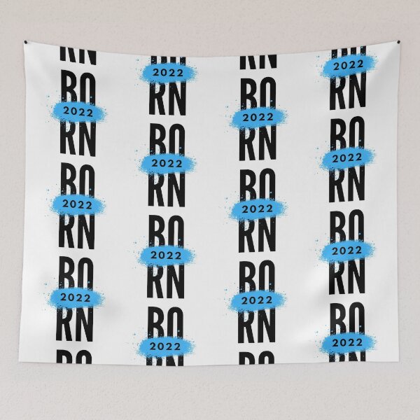 Item preview, Born in 2022 (Blue) designed and sold by MtWoodsonSales.