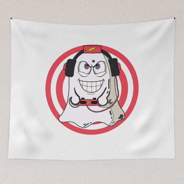 Item preview, Cute Ghost Gamer designed and sold by GarnersDesigns.