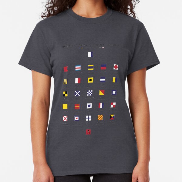 Nautical Flags: International Code of Signals Classic T-Shirt