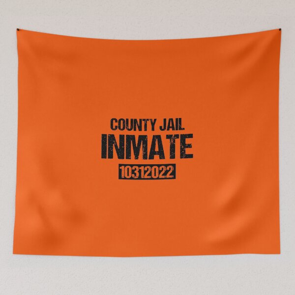 Item preview, County Jail Inmate Prisoner Party Halloween Costume designed and sold by TheBestArt2022.
