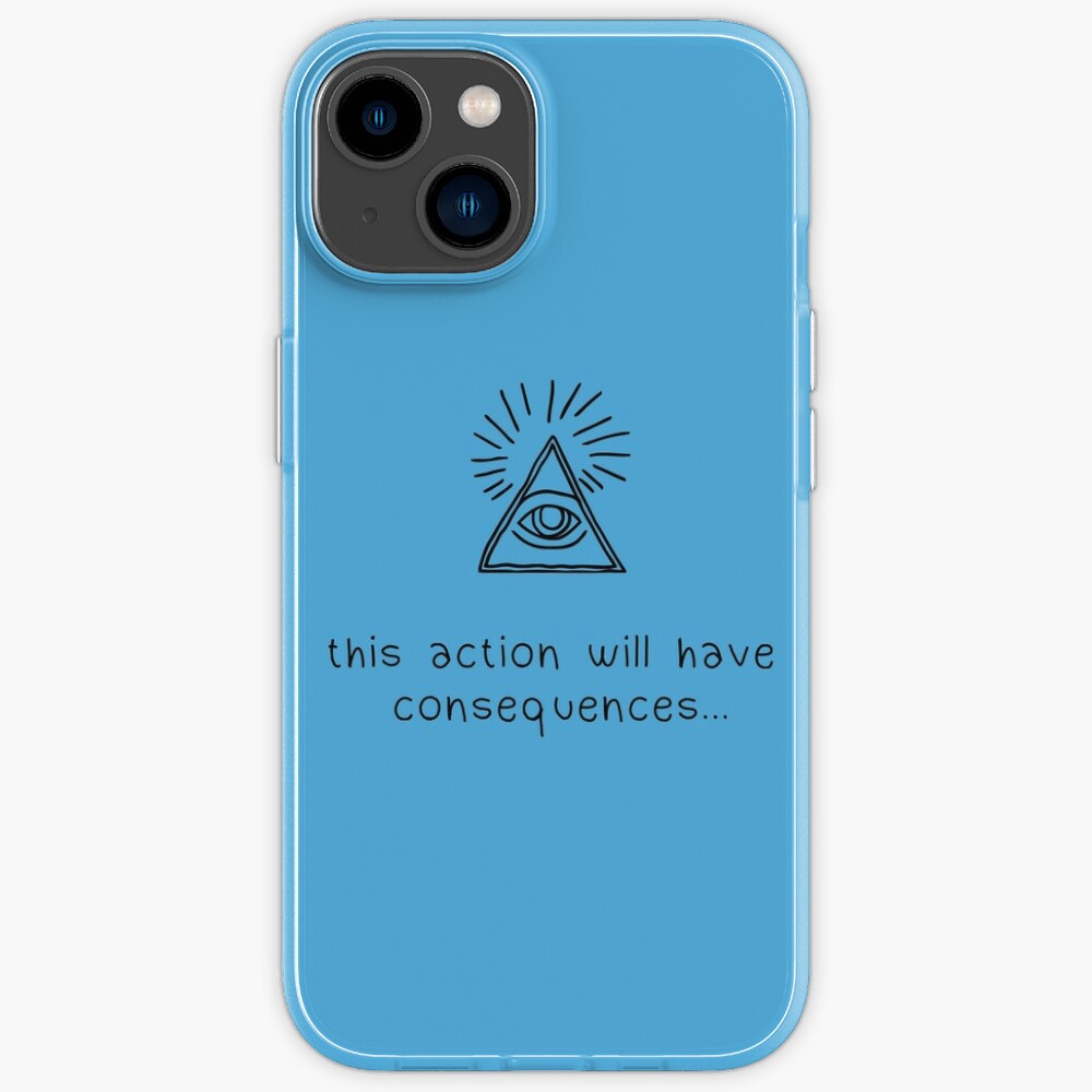 Sophie Ondoorzichtig Reis Chloe Action & Consequences Sticker" iPhone Case for Sale by Miryinthesky |  Redbubble