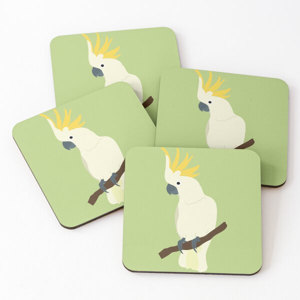 Item preview, Sulphur-Crested Cockatoo designed and sold by YellowMoonTea.
