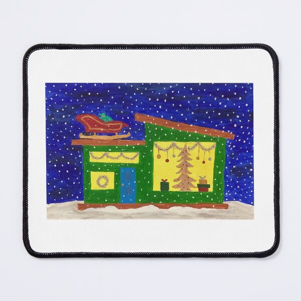 Item preview, Mid-century Christmas House  designed and sold by CreatedbyCM.