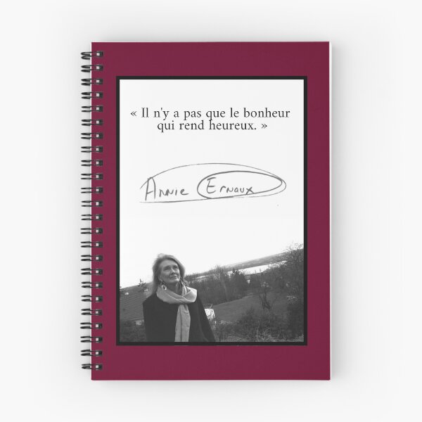 Item preview, Annie Ernaux « Il n'y a pas que le bonheur qui rend heureux »    designed and sold by cotttagelmc.