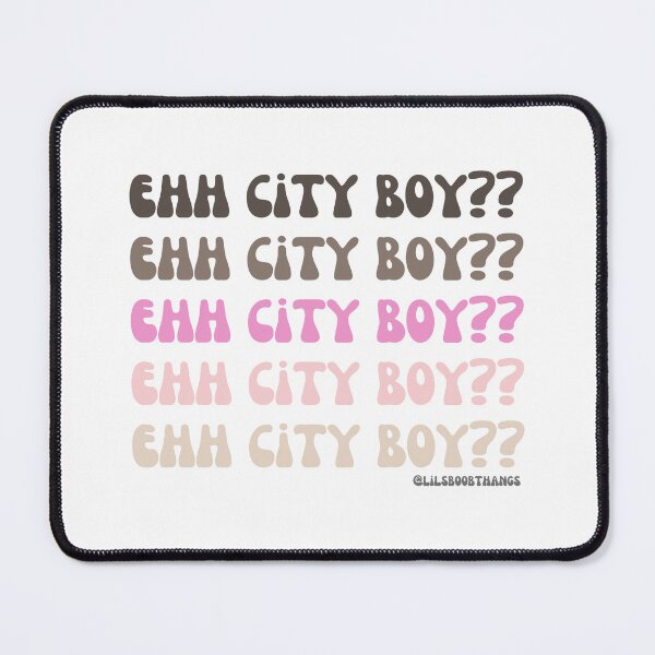 Item preview, Ehh city boy?? designed and sold by lilsboobthangs.