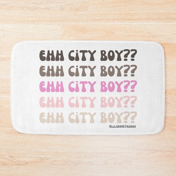 Item preview, Ehh city boy?? designed and sold by lilsboobthangs.