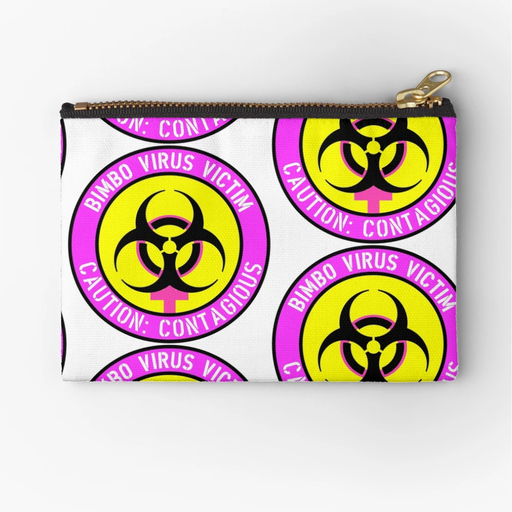 Bimbo Virus Zipper Pouch for Sale by TransCyclist | Redbubble