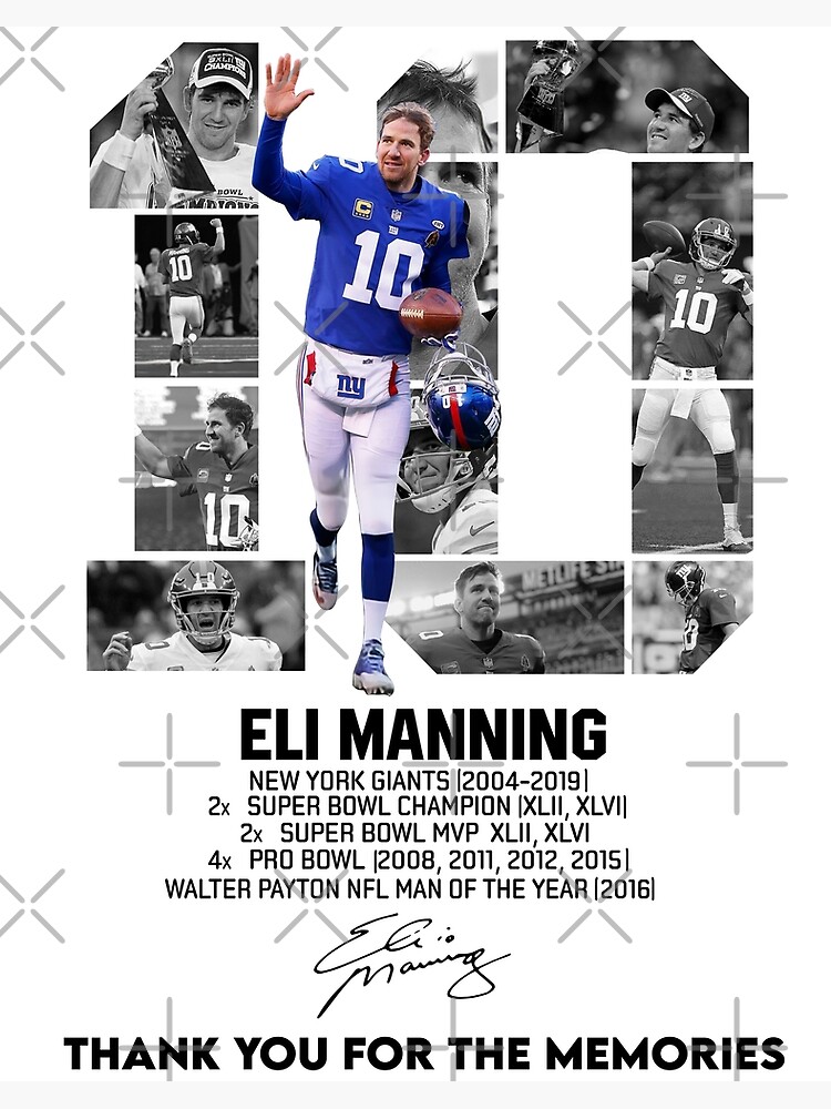 Thank you Eli Manning