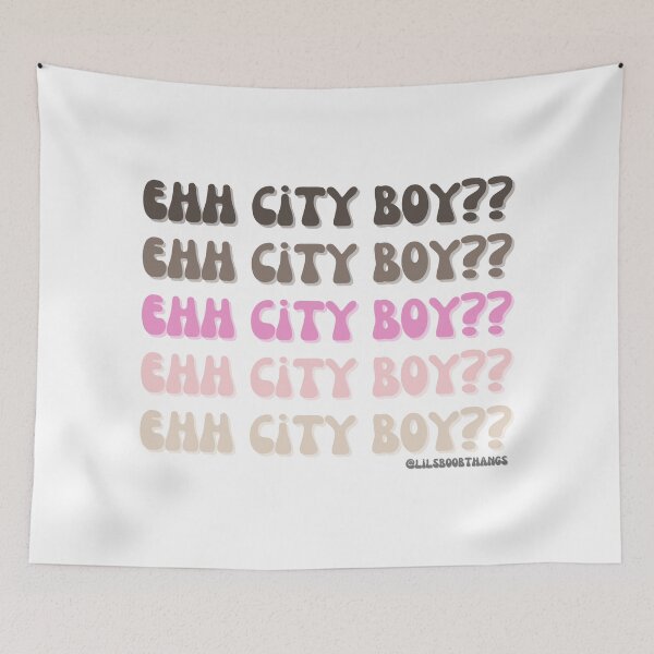 Item preview, Ehh city boy?? designed and sold by lilsboobthangs.