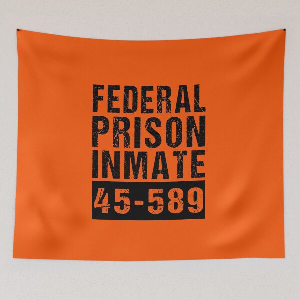 Item preview, County Jail Inmate - Federal Prison Inmate - Prisoner Party Halloween Costume designed and sold by TheBestArt2022.
