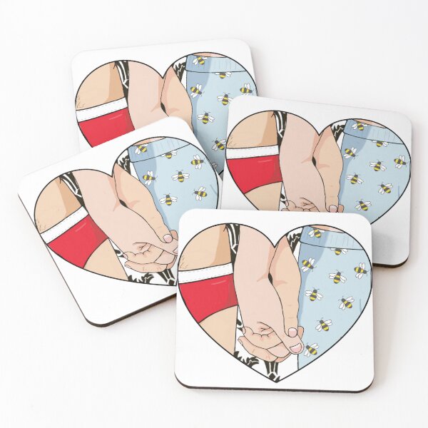 Item preview, Sherlock and John holding hands designed and sold by CumberCurlyGirl.