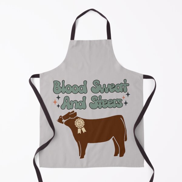 Item preview, Stock Show Steers - Blood Sweat And Steers  designed and sold by handsoftime2020.