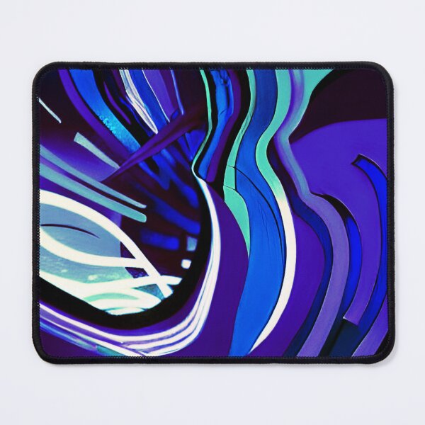 Artikelvorschau, Blauer Swish entworfen und verkauft von TiltedCode.