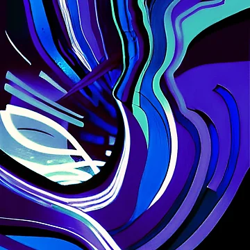Artwork thumbnail, Blue Swish by TiltedCode