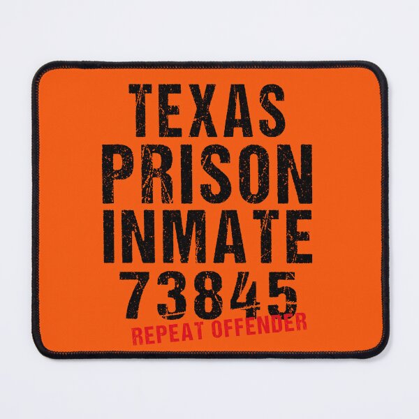 Item preview, County Jail Inmate - Texas Prisoner Party - Prisoner Party Halloween Costume designed and sold by TheBestArt2022.