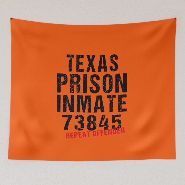 Item preview, County Jail Inmate - Texas Prisoner Party - Prisoner Party Halloween Costume designed and sold by TheBestArt2022.