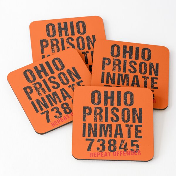Item preview, County Jail Inmate - Ohio Prisoner Party - Prisoner Party Halloween Costume designed and sold by TheBestArt2022.