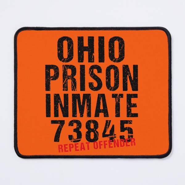 Item preview, County Jail Inmate - Ohio Prisoner Party - Prisoner Party Halloween Costume designed and sold by TheBestArt2022.
