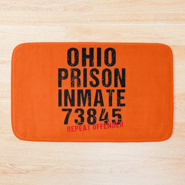 Item preview, County Jail Inmate - Ohio Prisoner Party - Prisoner Party Halloween Costume designed and sold by TheBestArt2022.