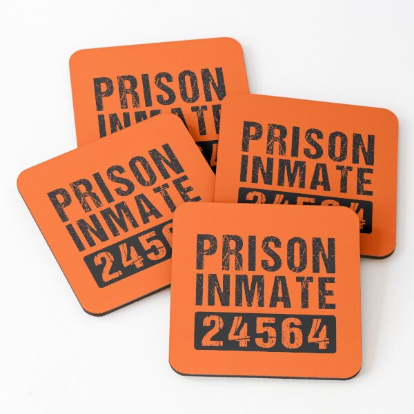 Item preview, County Jail Inmate - Prison Inmate - Prisoner Party Halloween Costume designed and sold by TheBestArt2022.