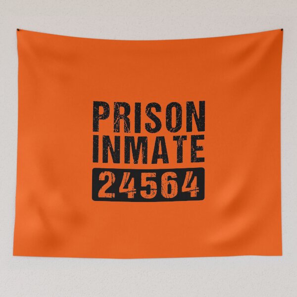 Item preview, County Jail Inmate - Prison Inmate - Prisoner Party Halloween Costume designed and sold by TheBestArt2022.