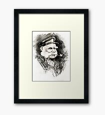 Captain Allard Framed Print