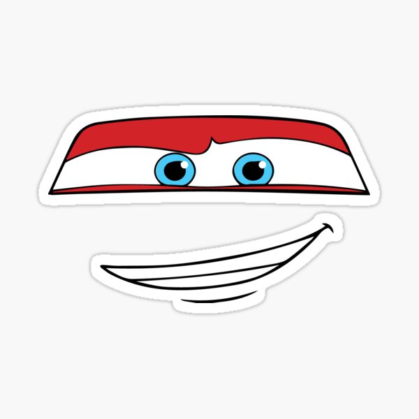 Lightning Mcqueen Stickers for Sale