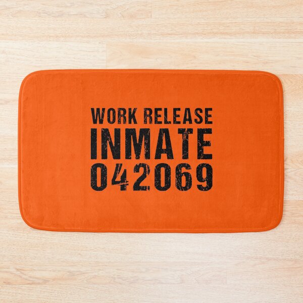 Item preview, County Jail Inmate - Work Release Inmate - Prisoner Party Halloween Costume designed and sold by TheBestArt2022.
